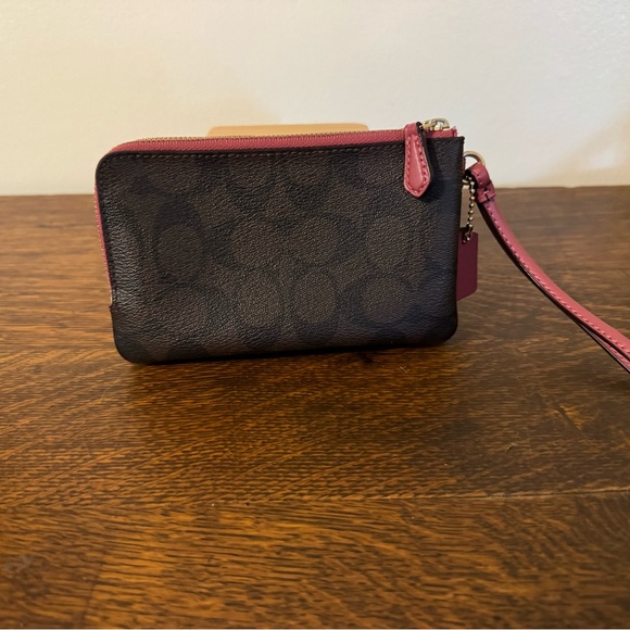 Coach Double Zip Wristlet - Picture 2 of 6